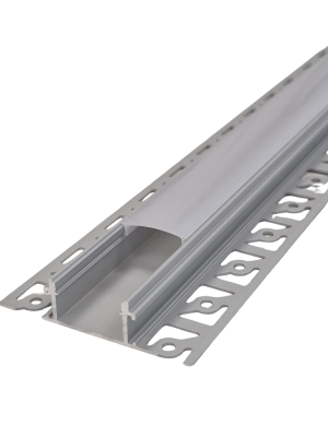 LED Alu Unterputz Profil Z-6214 inkl. Abdeckung matt 2000mm